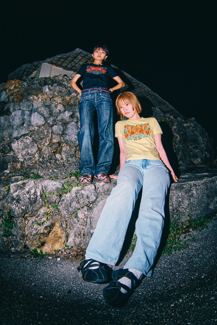 アマミチュー【Slim fit tee-Yellow】