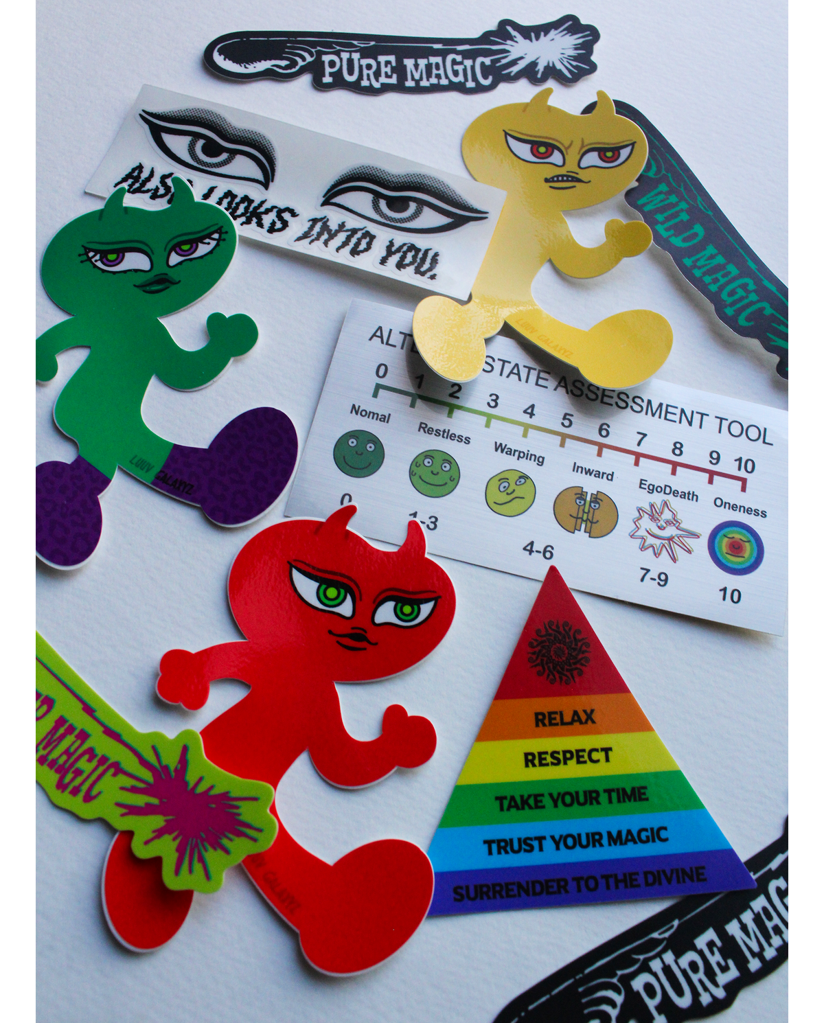 SMOKING KILLS...STICKER PACK(5枚入り)