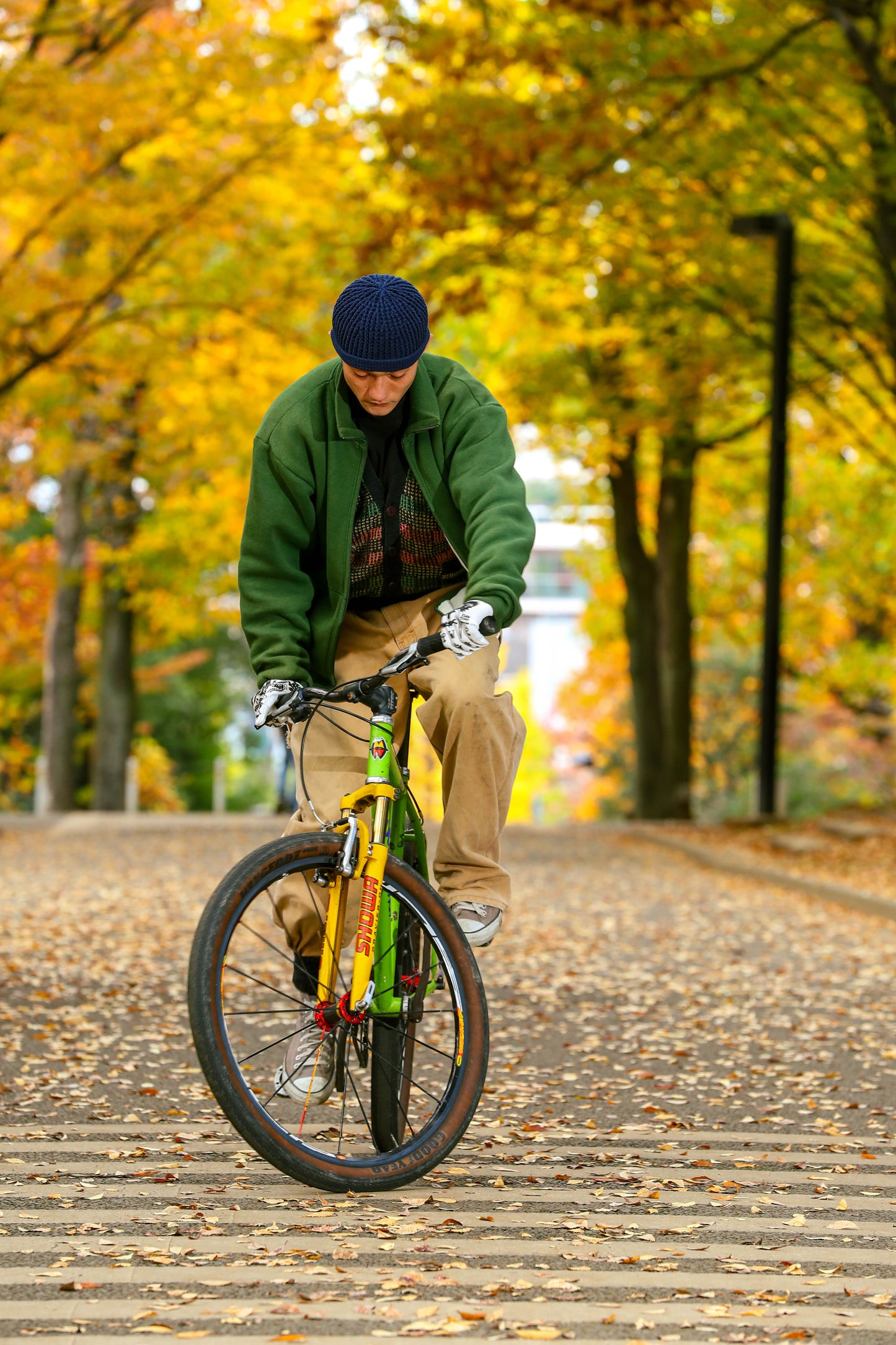 HAND POWER GLOVES【白×黒】