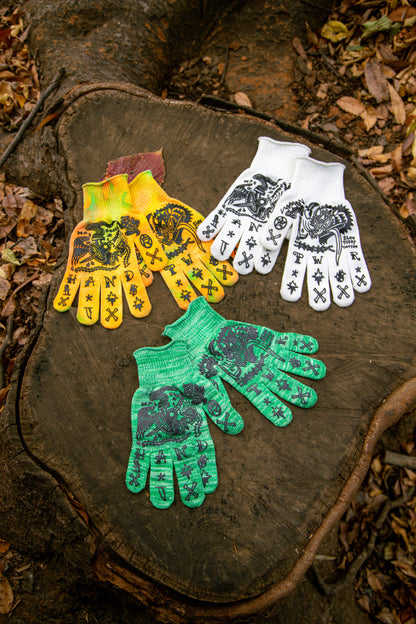 HAND POWER GLOVES【タイダイ オレンジ】