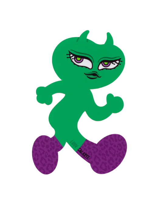 はみだせLUUV GALAXYZ ステッカー【NIXY】