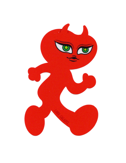 はみだせLUUV GALAXYZ ステッカー【METEO】