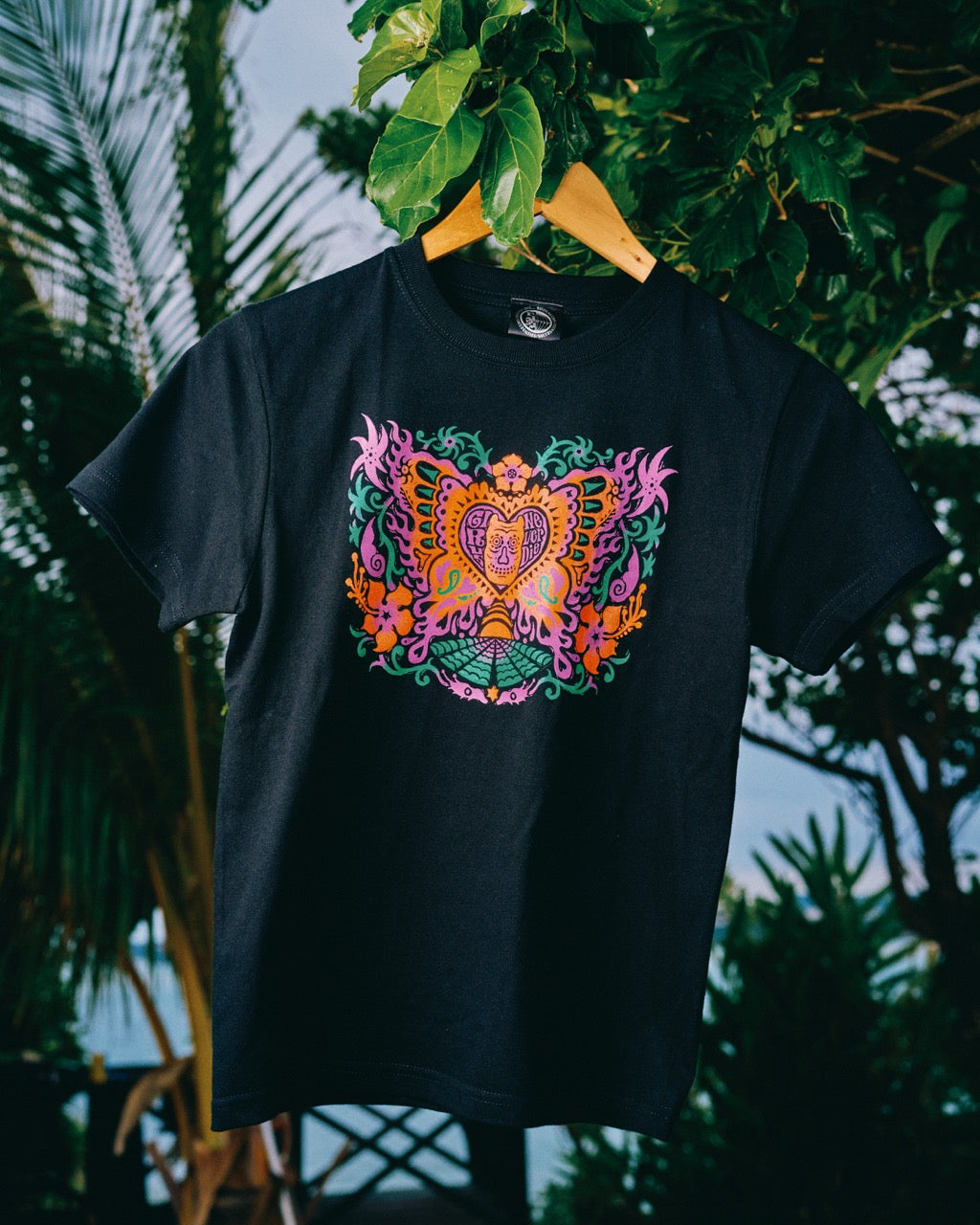 アマミチュー【Slim fit tee-Black】