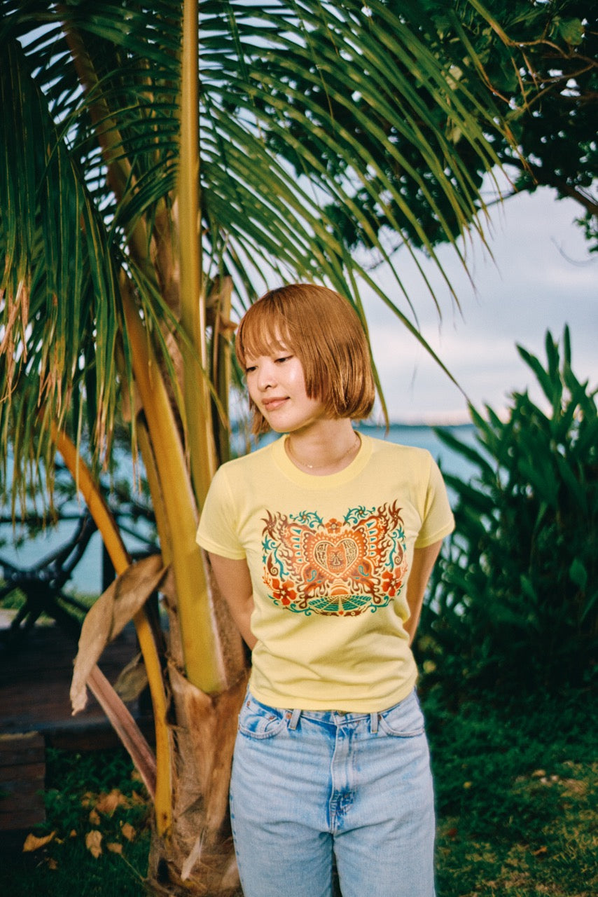 アマミチュー【Slim fit tee-Yellow】