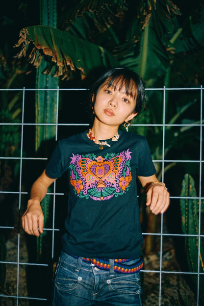 アマミチュー【Slim fit tee-Black】