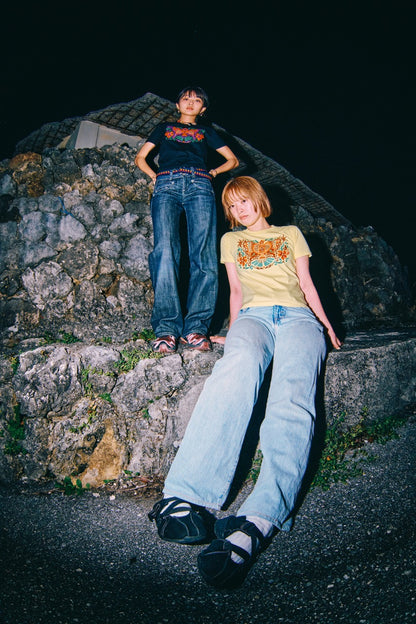 アマミチュー【Slim fit tee-Yellow】