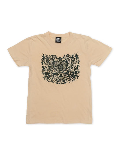 アマミチュー【Slim fit tee-Beige】